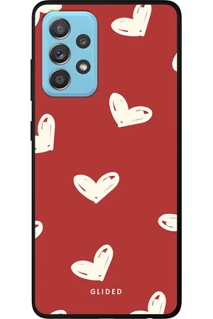 Glided Red Love - Samsung Galaxy A52 / A52 5G / A52s 5G Handyhülle - Biologisch Abbaubar