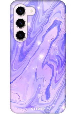Glided Purple Dream - Samsung Galaxy S23 Handyhülle - Biologisch Abbaubar