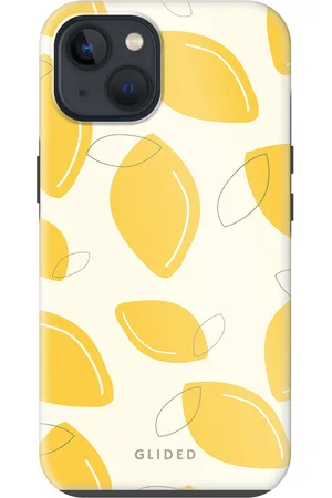 Glided Abstract Lemon - iPhone 13 Handyhülle - Biologisch Abbaubar