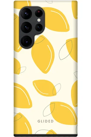 Glided Abstract Lemon - Samsung Galaxy S22 Ultra Handyhülle - Soft case
