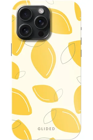 Glided Abstract Lemon - iPhone 15 Pro Max Handyhülle - Biologisch Abbaubar