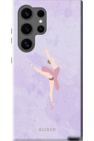 Glided Lavender - Samsung Galaxy S24 Ultra Handyhülle - Biologisch Abbaubar