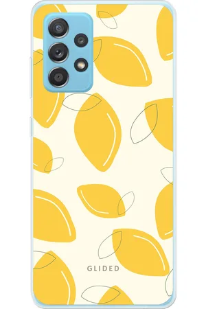 Glided Abstract Lemon - Samsung Galaxy A53 5G Handyhülle - Biologisch Abbaubar