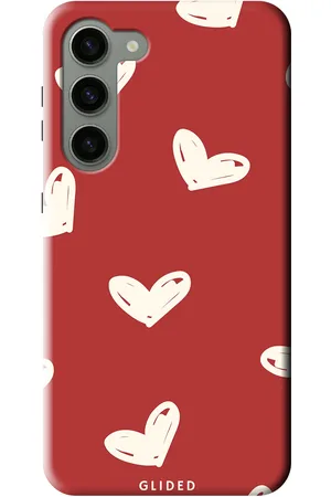 Glided Red Love - Samsung Galaxy S23 Plus Handyhülle - Soft case