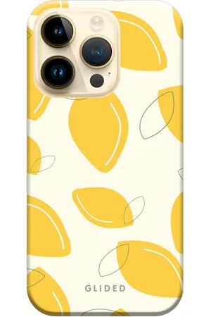 Glided Abstract Lemon - iPhone 14 Pro Handyhülle - Biologisch Abbaubar