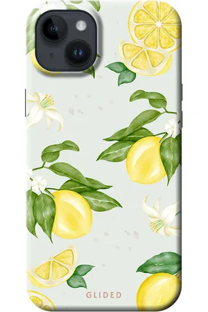 Glided Lemon Beauty - iPhone 14 Plus Handyhülle - Biologisch Abbaubar