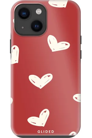 Glided Red Love - iPhone 13 mini Handyhülle - Biologisch Abbaubar