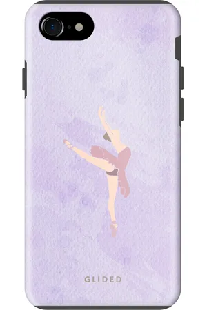 Glided Lavender - iPhone SE 2020 Handyhülle - Biologisch Abbaubar