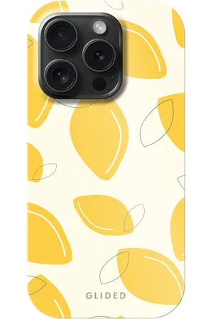 Glided Abstract Lemon - iPhone 15 Pro Handyhülle - Biologisch Abbaubar