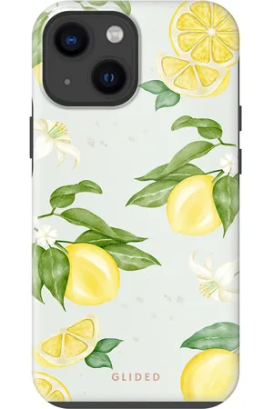 Glided Lemon Beauty - iPhone 13 mini Handyhülle - Biologisch Abbaubar