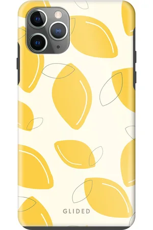 Glided Abstract Lemon - iPhone 11 Pro Max Handyhülle - Biologisch Abbaubar