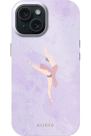 Glided Lavender - iPhone 15 Handyhülle - Biologisch Abbaubar