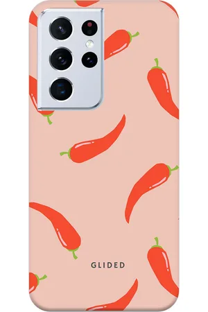 Glided Spicy Chili - Samsung Galaxy S21 Ultra 5G Handyhülle - Biologisch Abbaubar