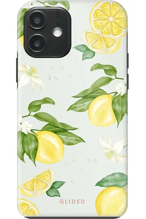 Glided Lemon Beauty - iPhone 12 Handyhülle - Biologisch Abbaubar