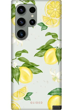Glided Lemon Beauty - Samsung Galaxy S23 Ultra Handyhülle - Soft case