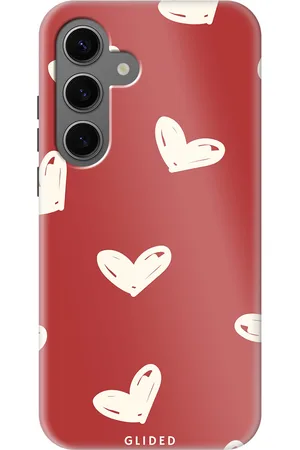 Glided Red Love - Samsung Galaxy S24 Handyhülle - Soft case