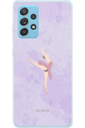Glided Lavender - Samsung Galaxy A53 5G Handyhülle - Biologisch Abbaubar