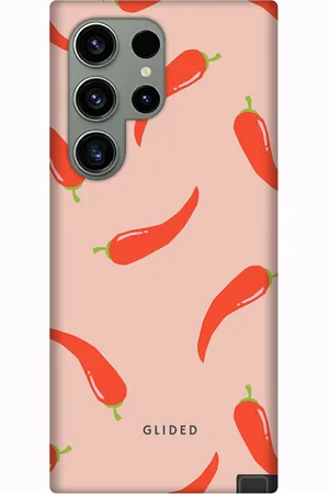 Glided Spicy Chili - Samsung Galaxy S23 Ultra Handyhülle - Soft case