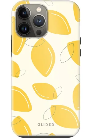 Glided Abstract Lemon - iPhone 13 Pro Max Handyhülle - Biologisch Abbaubar