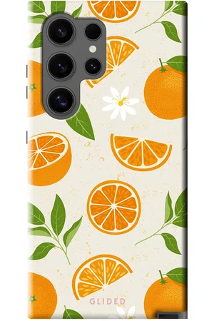 Glided Tasty Orange - Samsung Galaxy S24 Ultra Handyhülle - Biologisch Abbaubar