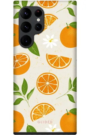 Glided Tasty Orange - Samsung Galaxy S22 Ultra Handyhülle - Soft case