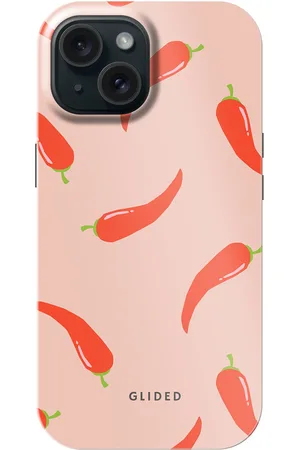 Glided Spicy Chili - iPhone 15 Handyhülle - Biologisch Abbaubar