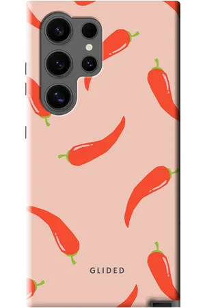 Glided Spicy Chili - Samsung Galaxy S24 Ultra Handyhülle - Biologisch Abbaubar