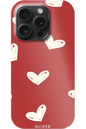 Glided Red Love - iPhone 15 Pro Handyhülle - Biologisch Abbaubar