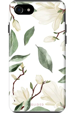 Glided White Elegance - iPhone SE 2022 Handyhülle - Biologisch Abbaubar