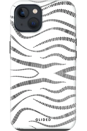 Glided Binary Code - iPhone 13 Handyhülle - Biologisch Abbaubar