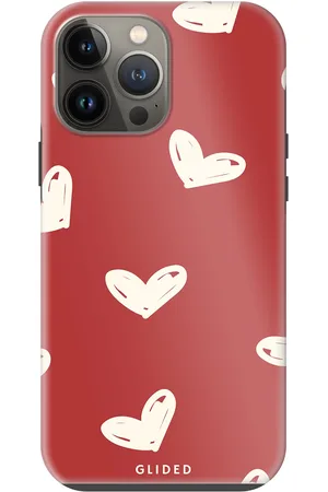 Glided Red Love - iPhone 13 Pro Max Handyhülle - Biologisch Abbaubar