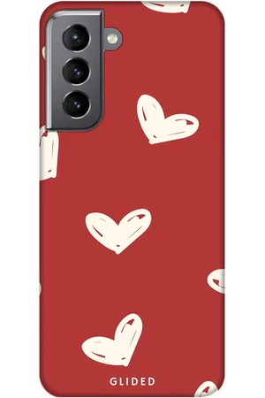 Glided Red Love - Samsung Galaxy S21 5G Handyhülle - Soft case