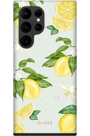 Glided Lemon Beauty - Samsung Galaxy S22 Ultra Handyhülle - Soft case