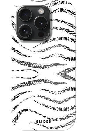 Glided Binary Code - iPhone 15 Pro Handyhülle - Biologisch Abbaubar