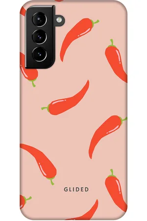 Glided Spicy Chili - Samsung Galaxy S21 Plus 5G Handyhülle - Biologisch Abbaubar
