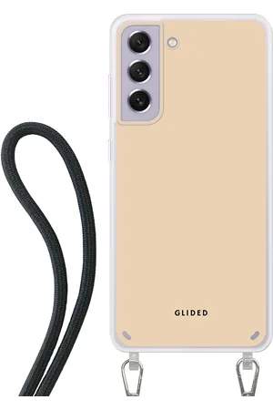 Glided Peachy Charm - Samsung Galaxy S21 FE Handyhülle - Biologisch Abbaubar