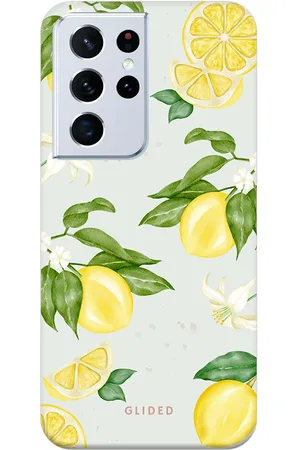 Glided Lemon Beauty - Samsung Galaxy S21 Ultra 5G Handyhülle - Biologisch Abbaubar