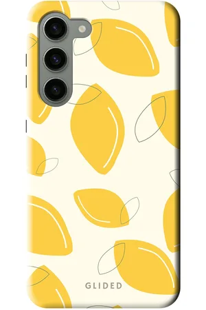 Glided Abstract Lemon - Samsung Galaxy S23 Plus Handyhülle - Soft case