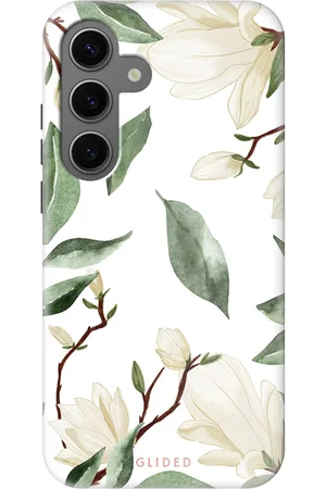 Glided White Elegance - Samsung Galaxy S24 Handyhülle - Soft case