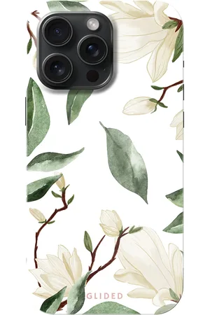 Glided White Elegance - iPhone 15 Pro Max Handyhülle - Biologisch Abbaubar