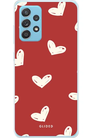 Glided Red Love - Samsung Galaxy A53 5G Handyhülle - Biologisch Abbaubar