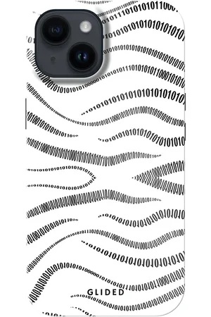 Glided Binary Code - iPhone 14 Handyhülle - Biologisch Abbaubar