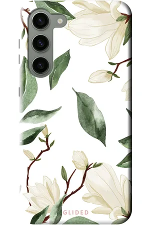 Glided White Elegance - Samsung Galaxy S23 Plus Handyhülle - Soft case