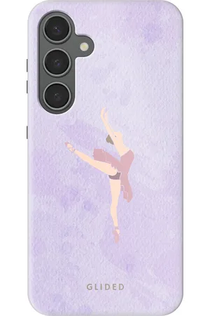 Glided Lavender - Samsung Galaxy S24 Plus Handyhülle - Biologisch Abbaubar
