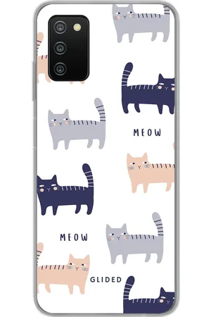 Glided Purrfection - Samsung Galaxy A03s Handyhülle - Soft case