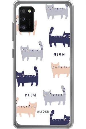 Glided Purrfection - Samsung Galaxy A41 Handyhülle - Soft case