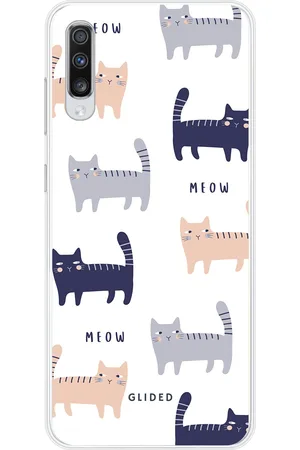 Glided Purrfection - Samsung Galaxy A70 Handyhülle - Soft case
