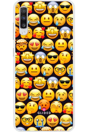 Glided Emoji Town - Samsung Galaxy A70 Handyhülle - Soft case