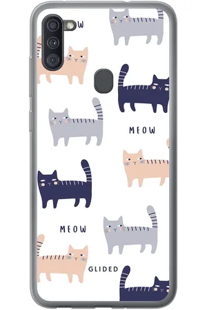 Glided Purrfection - Samsung Galaxy A11 Handyhülle - Soft case