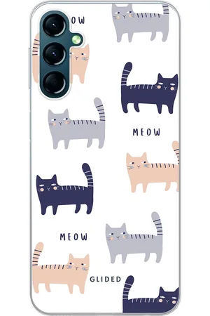 Glided Purrfection - Samsung Galaxy A24 4g Handyhülle - Soft case